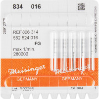 Diamanten 834, gyémántcsiszoló, kék, ISO 016, FG, 5 darab