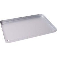 ALUMINIUM TRAY - 1 db, Tray silber 28 x 18 cm - PN181450-1