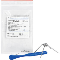 hyrax® click, 1 darab, medium, gerade