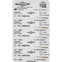 Diamant FG 199, gyémántcsiszoló, sárga, ISO 010, 5 darab Diamant FG 199, gyémántcsiszoló, sárga, ISO 010, 5 darab