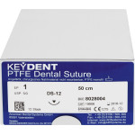 KEYDENT PTFE - 12 darabos csomag, Dental Suture EP 1 (USP 5-0), 50 cm, Nadel DS-12 - 8028004 KEYDENT PTFE - 12 darabos csomag, Dental Suture EP 1 (USP 5-0), 50 cm, Nadel DS-12 - 8028004