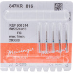 Diamanten 847KR, gyémántcsiszoló, kék, ISO 016, FG, 5 darab
