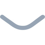 Composi-Tight® slick bands™ nach Tofflemire - Napa 50 db szürke, federhart, Right-Curve - SMT400H10-M Composi-Tight® slick bands™ nach Tofflemire - Napa 50 db szürke, federhart, Right-Curve - SMT400H10-M