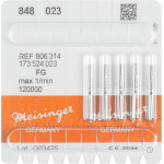 Diamanten 848, gyémántcsiszoló, kék, ISO 023, FG, 5 darab