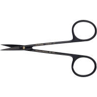 Black Line Scheren - 1 db, S18SCX nach Iris, gebogen/schmal, 115 mm - S18SCX