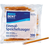Omni Speichelsauger - 100 darabos csomag, lose Kappe orange - 11808