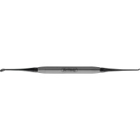 Chirurgische Küretten nach Molt - 1 db, Figur 2/4, Ø 7/3,5 mm, Griff Black Line - CM2/4X