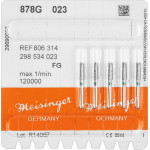 Diamanten 878, gyémántcsiszoló, zöld, ISO 023, FG, 5 darab Diamanten 878, gyémántcsiszoló, zöld, ISO 023, FG, 5 darab