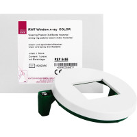 RWT® window x-ray® COLOR, 1 darab, Visierring grün, Endo 3 x 4 cm