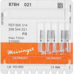 Diamanten 878, gyémántcsiszoló, fekete, ISO 021, FG, 5 darab