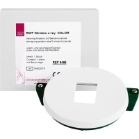 RWT® window x-ray® COLOR, 1 darab, Visierring grün, Endo, 2 x 3 cm