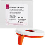 RWT® window x-ray® COLOR, 1 darab, Visierring orange, Bissflügel, 3 x 4 cm