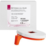 RWT® window x-ray® COLOR, 1 darab, Visierring orange, Bissflügel, 2 x 3 cm