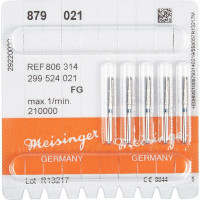 Diamanten 879, gyémántcsiszoló, kék, ISO 021, FG, 5 darab