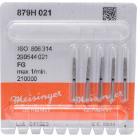 Diamanten 879, gyémántcsiszoló, fekete, ISO 021, FG, 5 darab