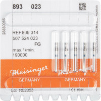 Diamanten 893, gyémántcsiszoló, kék, ISO 023, FG, 5 darab