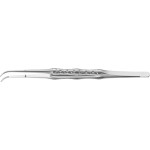 ERGOPERIO Mikropinzetten - 1 db, gebogen, 175 mm - DX061R