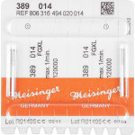 Diamanten 389, gyémántcsiszoló, kék, ISO 014, FGXL, 2 darab