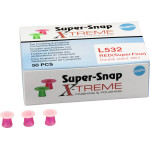 Super-Snap X-Treme Packung 50 darab, rot, L532