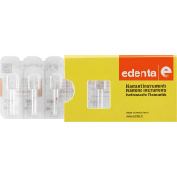 Diamanten W863, gyémántcsiszoló, piros, ISO 012, FG, 3 darab