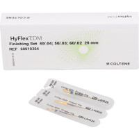HyFlex™ EDM NiTi-reszelősorozat, alakítókészlet, 3 befejező reszelő, 25 mm