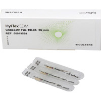 HyFlex™ EDM NiTi-reszelő-utántöltő, Glidepath 25 mm, Taper.05 ISO 010, 3 darab