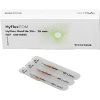 HyFlex™ EDM NiTi-reszelő-utántöltő, One Feilen 25 mm ISO 025/~, 3 darab