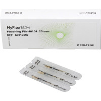 HyFlex™ EDM NiTi-reszelő-utántöltő, befejező reszelő 25 mm, Taper.04 ISO 040, 3 darab