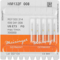 HM-Finierer 132, finírozó, sárga, ISO 008, FG, 5 darab