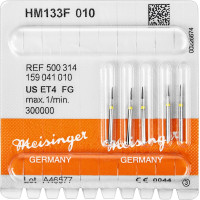 HM-Finierer 133, finírozó, sárga, ISO 010, FG, 5 darab