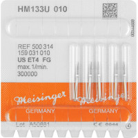 HM-Finierer 133, finírozó, fehér, ISO 010, FG, 5 darab