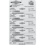 HM-Bohrer C1, fúró, ISO 023, RAL, 5 darab