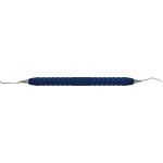 Ti Küretten Spezial Gracey - 1 db, Figur 13/14, Prämolaren, Molaren, distal, doppelt gewinkelt, Titanspitzen, kék - 3301-13M5TI Ti Küretten Spezial Gracey - 1 db, Figur 13/14, Prämolaren, Molaren, distal, doppelt gewinkelt, Titanspitzen, kék - 3301-13M5TI