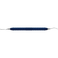 Ti Küretten Spezial Gracey - 1 db, Figur 13/14, Prämolaren, Molaren, distal, doppelt gewinkelt, Titanspitzen, kék - 3301-13M5TI Ti Küretten Spezial Gracey - 1 db, Figur 13/14, Prämolaren, Molaren, distal, doppelt gewinkelt, Titanspitzen, kék - 3301-13M5TI