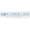 Stahlcarbo® Streifen - 12 darabos csomag, , einseitig, 3 mm breit, Stärke 0,1 mm - 303