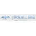 Stahlcarbo® Streifen - 12 darabos csomag, sárga, einseitig, 3 mm breit, Stärke 0,07 mm - F303L