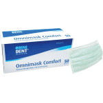 Omnimask Comfort - 50 darabos csomag, zöld gumis rögzítéssel - 118861