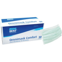 Omnimask Comfort - 50 darabos csomag, zöld gumis rögzítéssel - 118861