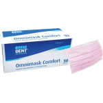 Omnimask Comfort - 50 darabos csomag, rózsaszín gumis rögzítéssel - 118864