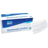 Omnimask Comfort - 50 darabos csomag, fehér gumis rögzítéssel - 118865