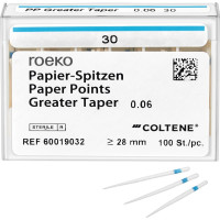 Papírcsúcs, Taper.06 ISO 030, 100 darab