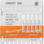 HM-Finierer 247, finírozó, sárga, ISO 009, FG, 5 darab