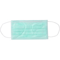 Monoart® Mundschutz Protection 3 - Box 50 db mit Gummizug, zöld - 217114