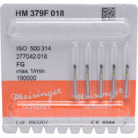 HM-Finierer 379, finírozó, sárga, ISO 018, FG, 5 darab