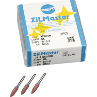 ZiLMaster Packung 3 Polierer Medium CA, Bullet