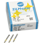 ZiLMaster Packung 3 Polierer Fine CA, Minispitze