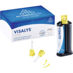 Visalys® Core - normál pack 45 g (25 ml) kartus dentin, 20 keverőkanül, 20 Intraoral Tips - 13871