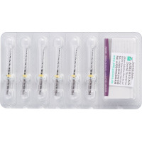 FKG BioRaCe, gépi gyökércsatorna tágító, steril, 25 mm, ISO 050, 4%, 6 darab