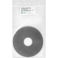Durchreichegummi - Stück grau, 136 x 40 x 1 mm - 9710275501