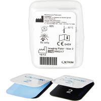 Standard-Speicherfolien Packung 2 Speicherfolien Größe 2, 31 x 41 mm